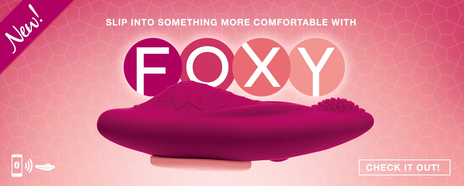 NEW! Foxy by OhMiBod