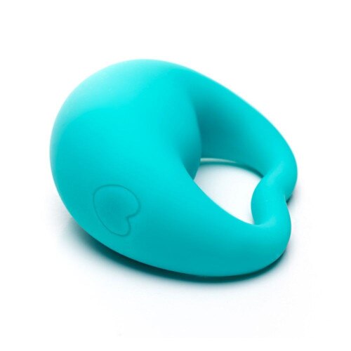 Front View of the Lovelife Rev personal intimate massager part of the Afternoon Delight Masturbation Month Gift Set on a white background