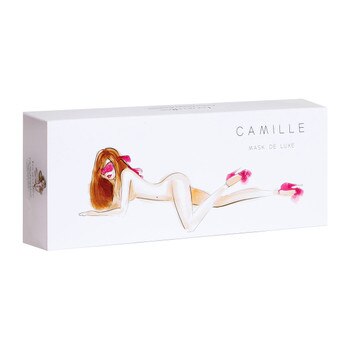 An image of the box containing the Camille Mask De Luxe on a white background