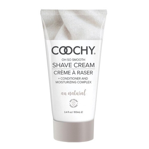 Front View of the 3.4 Ounces Coochy Shave Cream with a white background