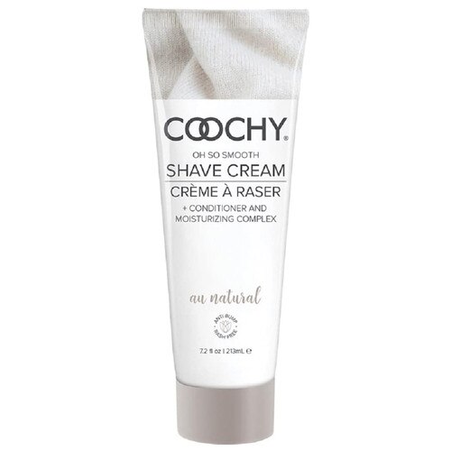 Front View of 7.2 ounces of the Coochy Cream on a white background