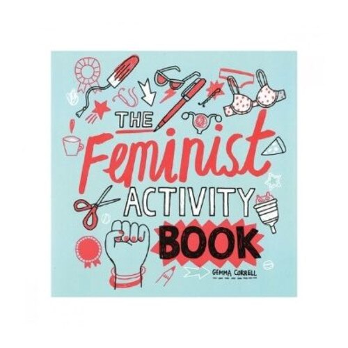 The Feminist Activity Book front cover on a white background