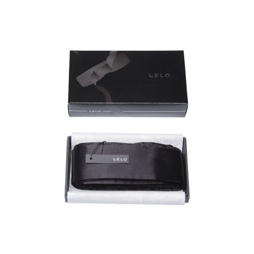 An image of the Intima silk blindfold in its packaging