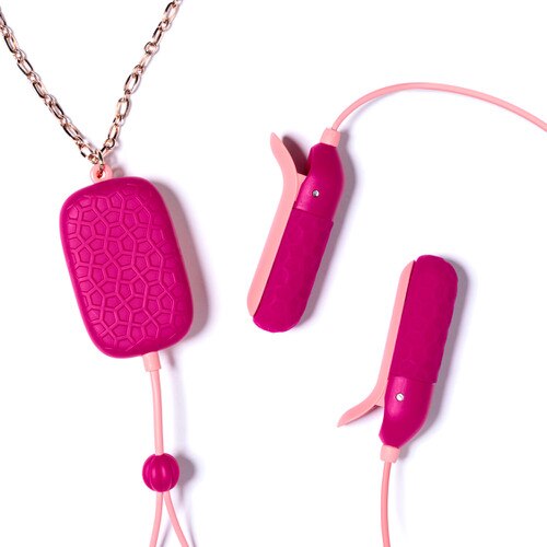 Sphinx App-Controlled Vibrating Nipple Clamps Stylish Sexy Wearable