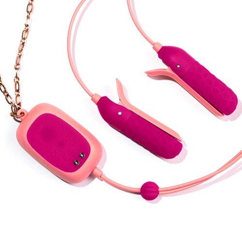 Sphinx App-Controlled Vibrating Nipple Clamps Stylish Sexy Wearable