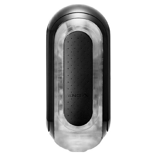 Front View Tenga Flip Zero Black on White Background