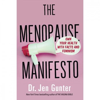 Front View of the The Menopause Manifesto Book Cover on a white background
